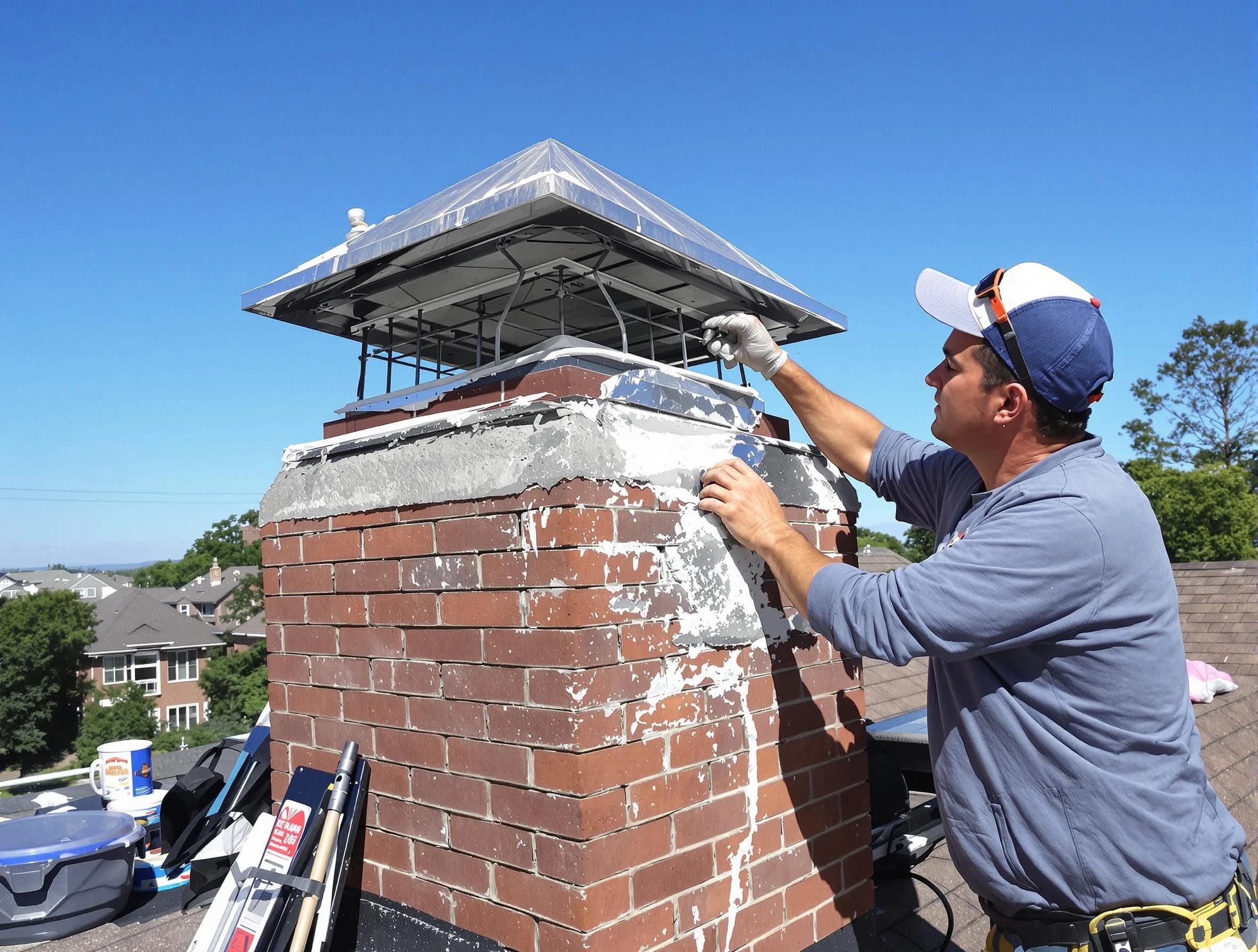 Chimney Crown Services service in Chickasha, OK